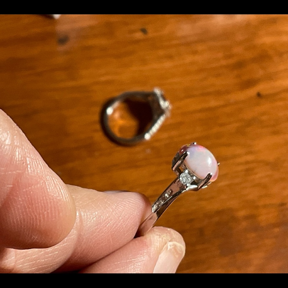 Pink Opal Ring - image 8